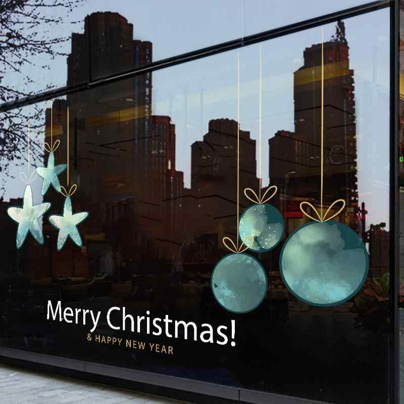 ウォールステッカー クリスマス バス発着場 演芸会風窓 飾りつけ 静電ステッカー 窓用写真フィルム 飾り付け 壁飾りつけ 室内装飾 UV静電澄み切った彩印