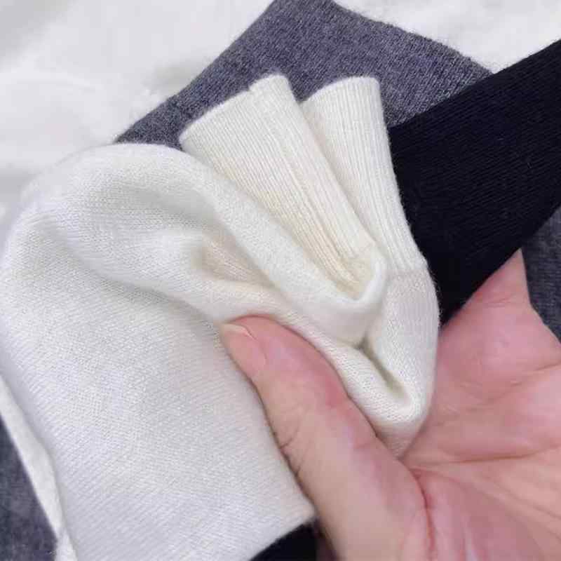 編み物 レディース 極細メリノウール タートルネック トップス 薄っぺら 無地 長袖 パフ衣袂 カットソー 黒いこと 薄墨色 象牙色 通い 普段使い