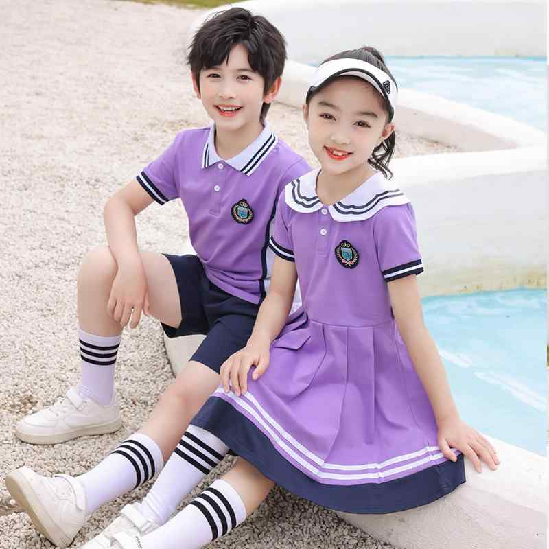 衣裳 お嬢さん 学院御召しもの 初等学校 卒式 ちびっ子 親子 有りの実ルック 半袖 さる股引き 2点書き割り 綿 競技大会 体育祭 パープル 紫 薄墨色 薄墨色 ブドウ酒赤いこと 100 110 120 130 140 150 160 165 170 175 180