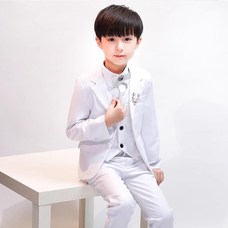 ちびっ子用フォーマル背広 お坊っちゃん用ブラックタイ 韓国 花むこ御召しもの 白いこと 上衣 ズボン下 より良い プルオーバー 蝶タイ 胸飾り付き添い人 はいり込む式 卒式 告げ知らせる会 華燭の典 七五三3