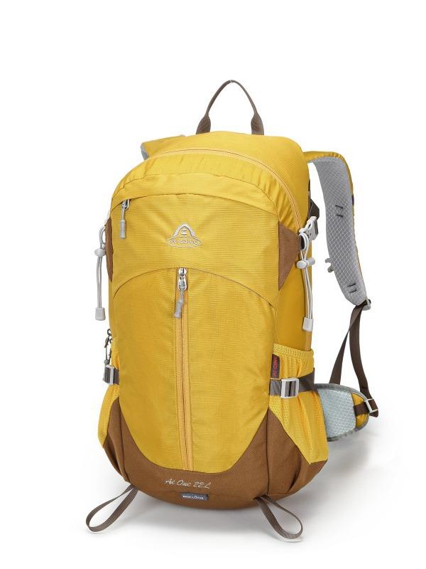 背嚢 山登り レディース メンズ 22L 雨合羽 ナイロン アウトドア うしろ側容器に並べる トレッキング 旅する 慰安旅行 難民キャンプ オレンジ色 黄色 赤 緑 青 黒いこと