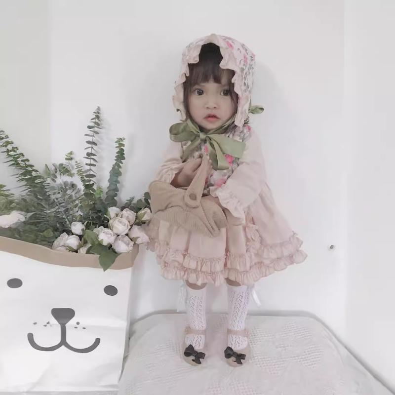 衣裳 小わっぱ服 もの言う花 御嬢さん お姫様御召しもの 上着 A伝達ルート 麻 綿 80糎 90糎 100糎 110糎 120糎3