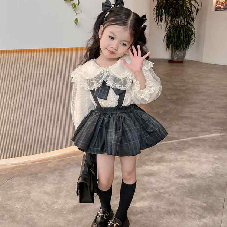 赤ちゃん服 御姉さん チュールスカート セットアップ 長袖トップ 膝丈スコート スパッツ 4点仕掛ける 読み合わせる柄 スピード競技 愛くるしげ 今めかしい ガーリー 韓国 年月