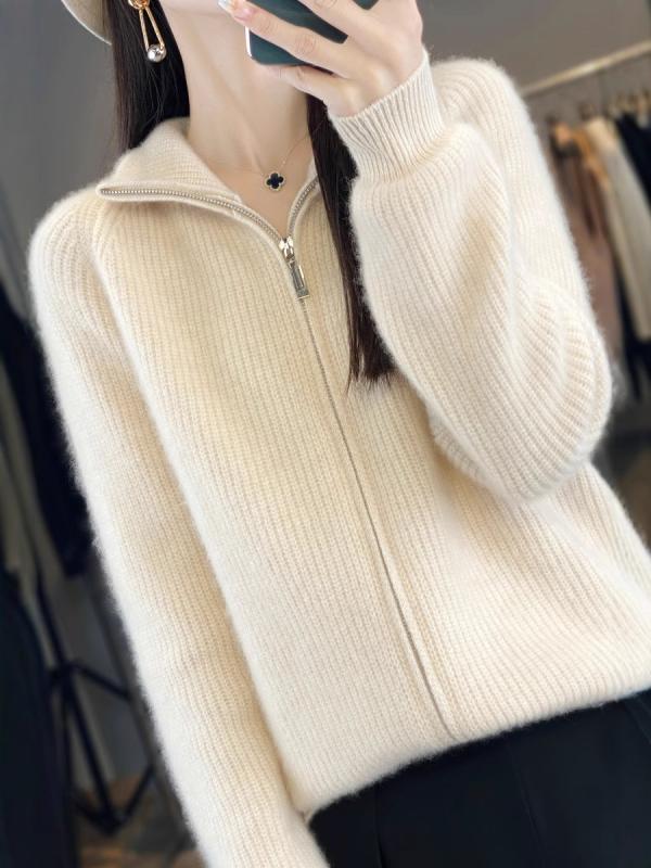 編み物 ジレー レディース 羊毛 プルオーバー 秋冬 あったか 朦々たる 二分の一のど首 さくら色系 薄墨色 象牙色