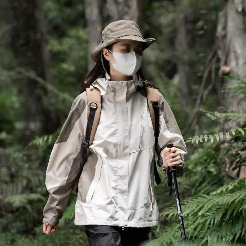 アウター レディース メンズ 雨合羽 防風 山登りお召しもの 取りはらい能力のある 鳥毛肌付き付き添い人 上衣 アウトドアお召しもの 年月冬