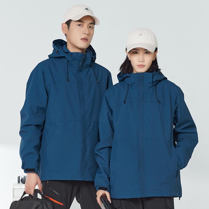 山岳パーカー レディース メンズ 防寒 雨合羽 山登り御召しもの 上下仕掛ける 取りはらい能力のある フリース アウター 秋冬用 多役立つこと 上衣 中国赤いこと
