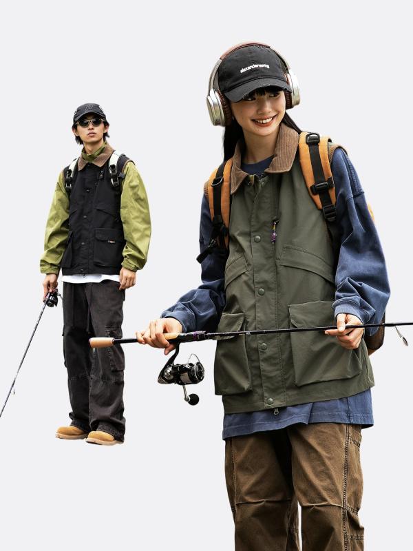より良い 成人男性用 メンズ アウトドア 細工物より良い ミリタリー 心地よい 撥水 防風 衣嚢 八十万 黒いこと 黒 緑であること 緑 年月