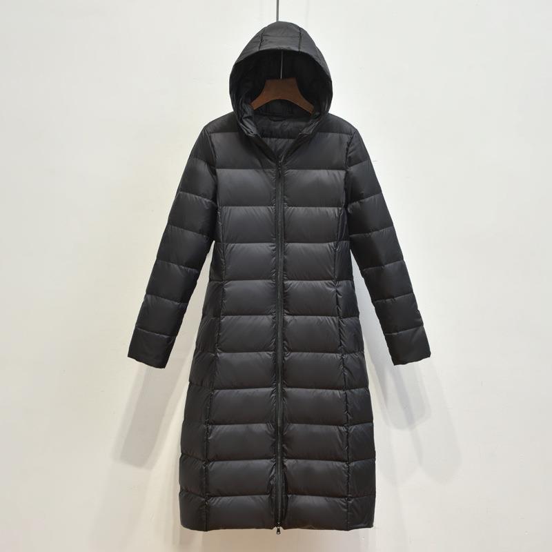羽?服 レディース ロング丈 ボンネット付き添い人 ゆったり 白落ちこむ ポリエステル アウター 冬服 赤 ぶどう酒赤いこと 紫 うす暗い緑であること 黒 珈琲色 薄墨色 ベージュ M L XL 2XL 3XL
