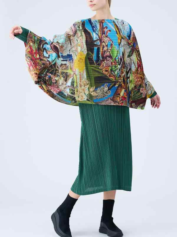 ティーシャツ レディース 亭主もち服 民族風 褶? ?松 肩かけ ケープ ジレー Vのど首 当たること冷感 ポリエステル デジタル刷り上げる 読みもの ?古 トップス 日焼押しとどめる 曲?オレンジ色