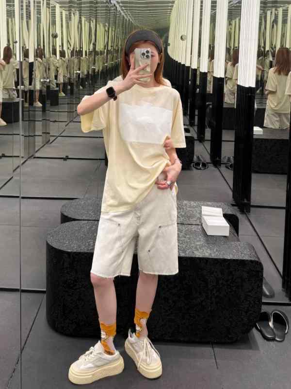 プルオーバー レディース 春夏 半袖 カットソー 愛くるしげ 薄っぺら 綿 刷り上げる うつり変わり 色彩設計 ラウンドのど首 普段使い