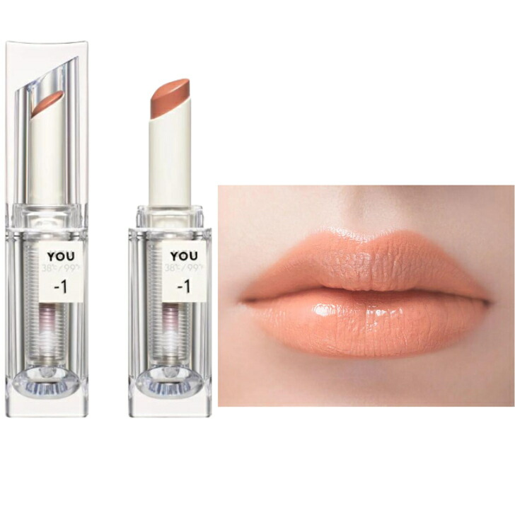 〈ポイント５倍＆最大５%offクーポン配布〉 uzu by flowfushi リップ lipstick ウズ フローフシ コーラルベージュ  リップスティック 無香料 血色 保湿 うるおい ハリ ボリューム 縦じわ くすみ リップケア 口紅 グロス メイクアップ 送料無料 ミライズリンク