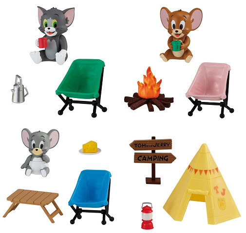 【楽天市場】TOM and JERRY トムとジェリー わくわくキャンプ 全4種セット コンプ コンプリートセット：アミュームショップ 楽天市場店