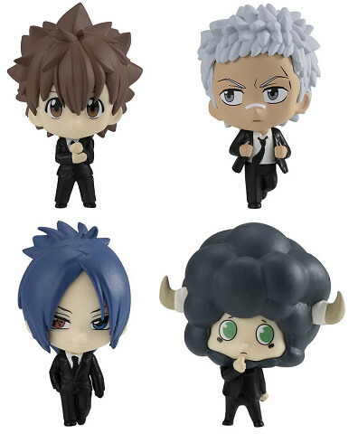 家庭教師ヒットマンREBORN! カプセルフィギュアコレクション02 全4種セット コンプ コンプリートセット画像