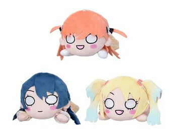 ラブライブ！ 蓮ノ空女学院スクールアイドルクラブ 寝そべりぬいぐるみ Bloom the smile Bloom the dream vol.1 全3種セット画像