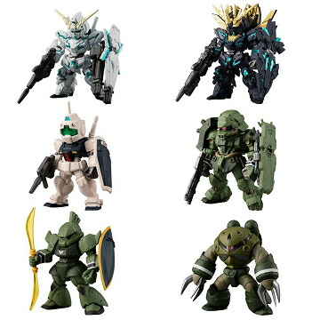 楽天市場】FW GUNDAM CONVERGE OPERATION JABURO 全6種セット