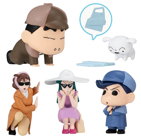 クレヨンしんちゃん 名探偵しんちゃん2 全5種セット コンプ コンプリートセット画像