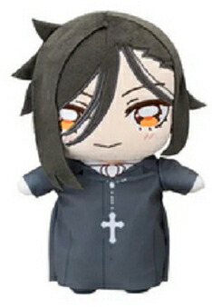 黒執事 寄宿学校編 ちみけもマスコット セバスチャン シエル 葬儀屋 グッズ-マスコット】黒執事 -寄宿学校編- ちみけもますこっと 1
