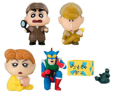 A-18　コンプ　クレヨンしんちゃん 野原家だんらんマスコット みんなで焼肉だゾ クレヨンしんちゃん 野原家だんらんマスコット｜ガシャポン