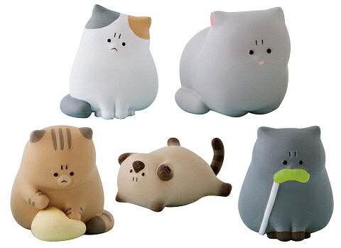 楽天市場】なめ猫 フィギュアコレクション 全4種セット コンプ