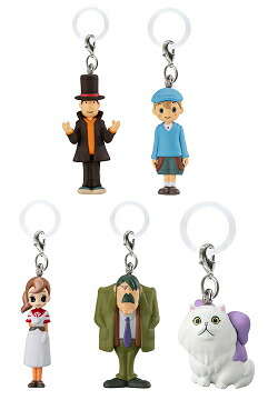 楽天市場】レイトン教授と不思議な町 めじるしアクセサリー 全5種