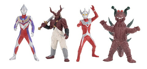 楽天市場】HGシリーズ ウルトラマン ソフビ道 其ノ三 全8種セット