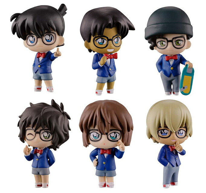 楽天市場】名探偵コナン ちぢませ隊8 全6種セット コンプ コンプリート