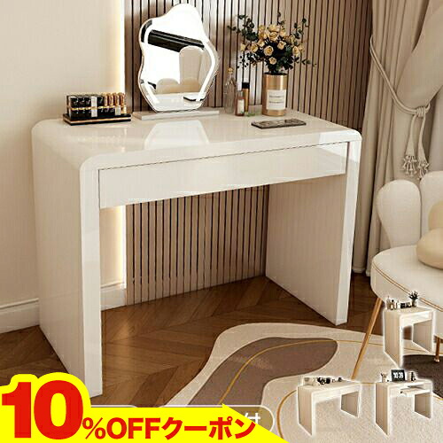期間限定★10%OFFクーポン配布中! ドレッサー コンパクト 鏡台 化粧台 収納 デスク ホワイト テーブル おしゃれ ドレッサーテーブル ドレッサーワゴン コスメ台 ドレッサーデスク かわいい 引き出し シンプル 北欧風 韓国風 幅60 80 100 120cm 単品|楽印堂
