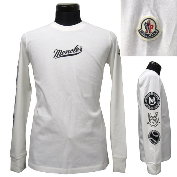 モンクレール MONCLER ロングTシャツ ロンT メンズ(32033)-