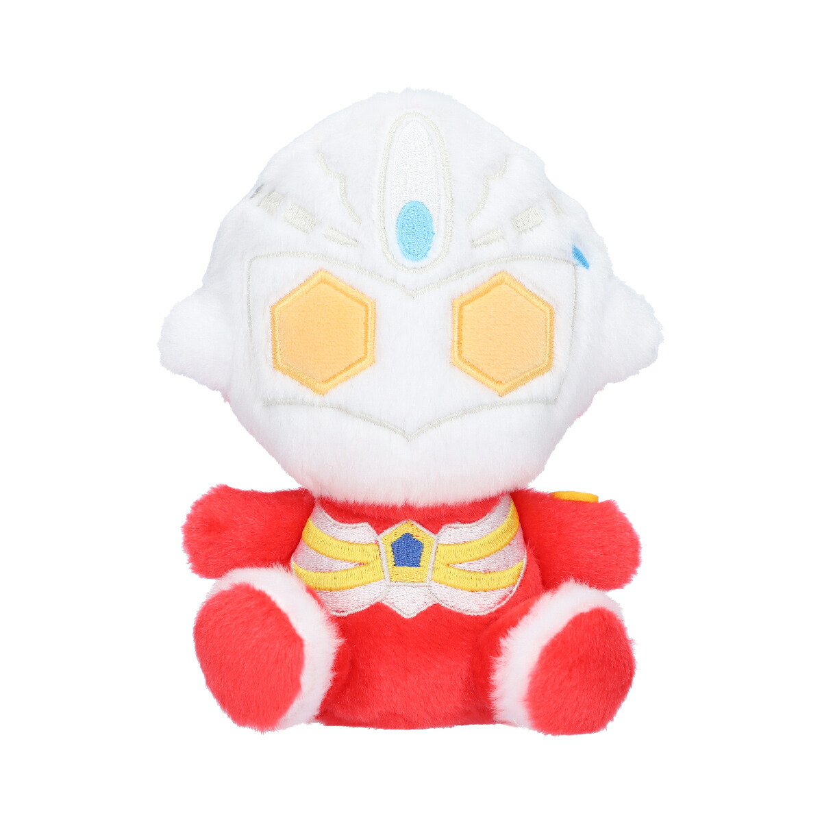 M78ウルトラマン　お座りふわふわぬいぐるみ　ウルティメイトフォースゼロ M78ウルトラマン ふわふわお座りぬいぐるみ リミテッド