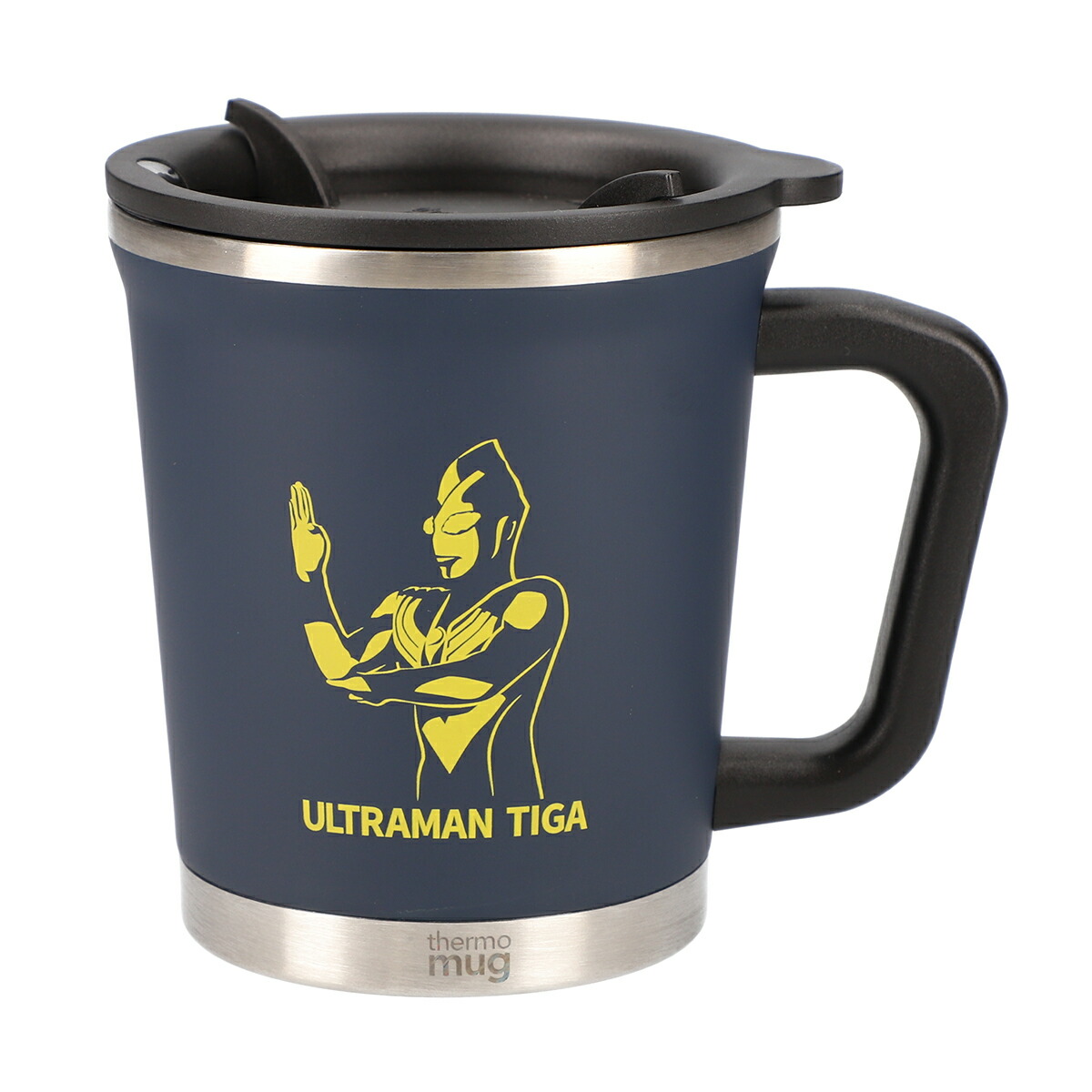 《真空2重構造 保温・保冷機能》サーモマグカップ【ウルトラマンティガ NAVY（7299】 300ml （ウルトラマンショップ限定）画像