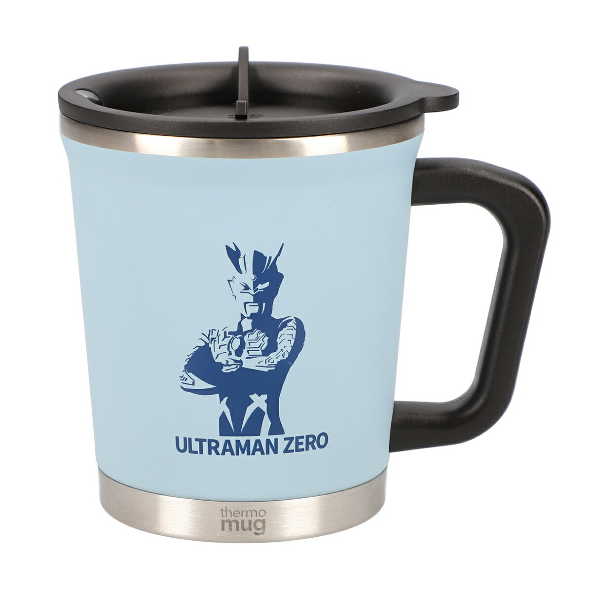 《真空2重構造 保温・保冷機能》サーモマグカップ【ウルトラマンゼロ SERENITYBLUE（7305】 300ml （ウルトラマンショップ限定）画像