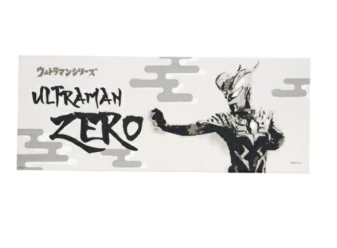 （日本製）ヒーロー手ぬぐい（水墨画風：ウルトラマンゼロ（073） ウルトラマン ウルトラ怪獣 タオル てぬぐい 手拭い ウルトラマンシリーズ画像