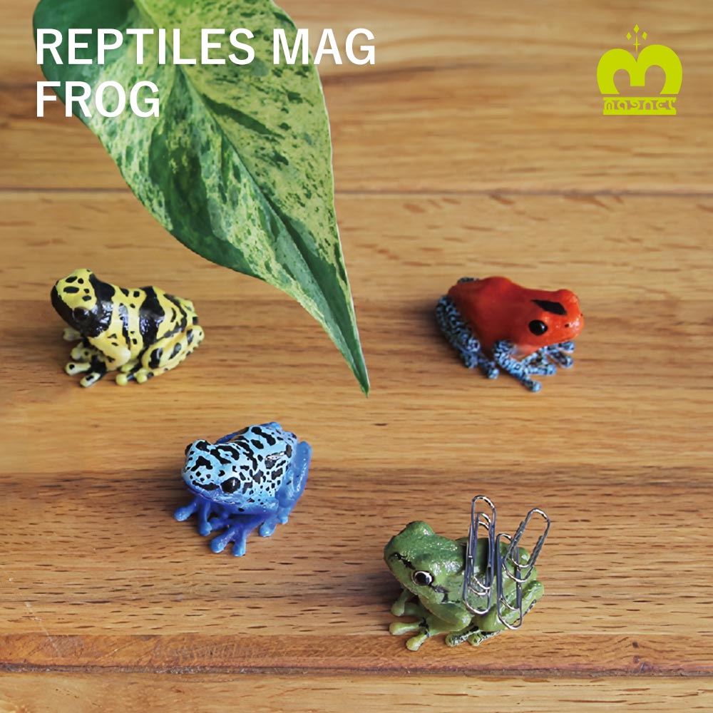 楽天市場 Reptiles Magレプティルス マグカエルのマグネットクリップ置き可愛い おもしろプレゼント Irodori