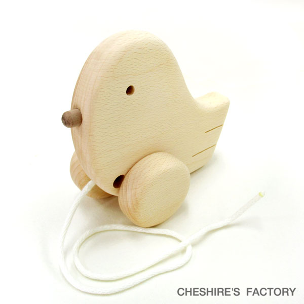 楽天市場 Cheshire S Factory 引っ張るおもちゃ ヒヨコ 木のおもちゃ プルトイ手作り 国産 木製 ブナ赤ちゃん ベビー 男の子 女の子出産祝い Irodori