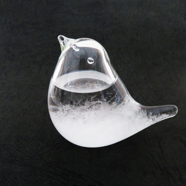 楽天市場 天気管 気象計 鳥 ストームグラス 小鳥 とり トリ手乗り 小型 Irodori