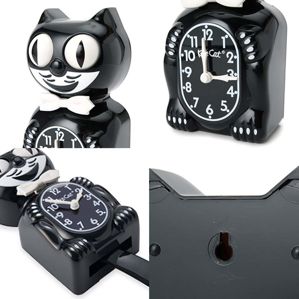 Clock Kit Cat Clock Kit Cat ネコの目が動くキュートな掛け時計 Usaインテリア 寝具 収納 California In Usa Irodori Klock キットキャットクロック壁掛け時計 置き時計 掛け時計 振り子時計レトロ ヴィンテージmade