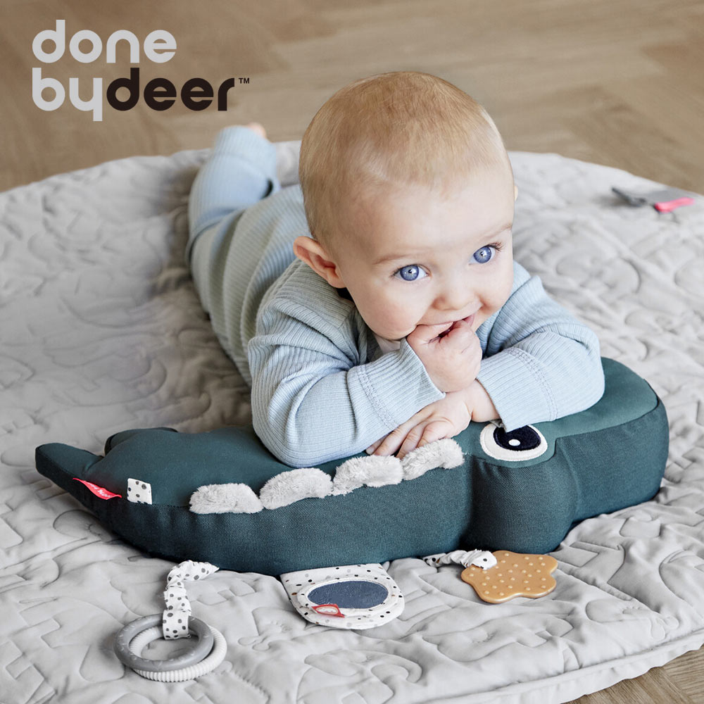 Done By Deer うつ伏せ遊び アクティビティトイ タミ タイムアクティビティトイ クロコグリーン ワニ ベビー玩具 おもちゃ 赤ちゃん ベビー 北欧 デンマーク 出産祝い ギフト Senegrid Com