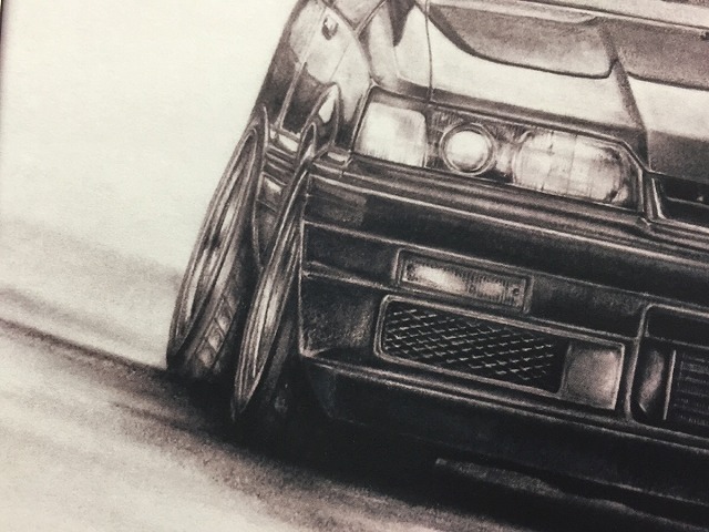 市場 日産 鉛筆画 デッサン ノスタルジックカー R31 スカイライン 旧車 絵 イラスト 230ｍｍx318ｍｍ 名車 サイズ ニッサン 絵画 Gts R