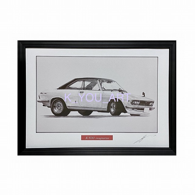 市場 Mazda マツダ ロータリークーペ ルーチェ ノスタルジックカー イラスト 絵 230ｍｍx318ｍｍ 絵画 デッサン 名車 サイズ 旧車 鉛筆画