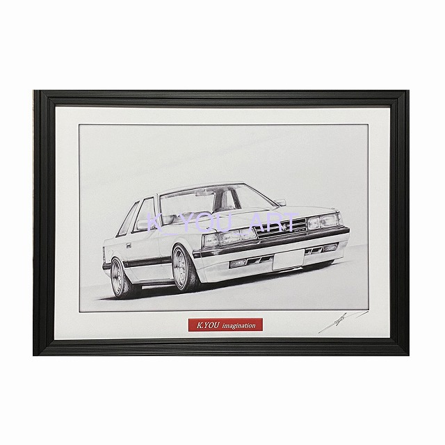 楽天市場】NISSAN 日産 セドリック 430 鉛筆画 名車 旧車