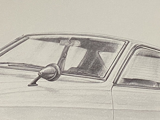 楽天市場 鉛筆画 210サニー 2ドアセダン 旧車 名車 イラスト サイズ 212ｍｍx305ｍｍ 額入り 作者直筆サイン入り 車好き 男性 向け ギフト プレゼント にも最適 全国送料無料 ミラーマン 楽天市場店