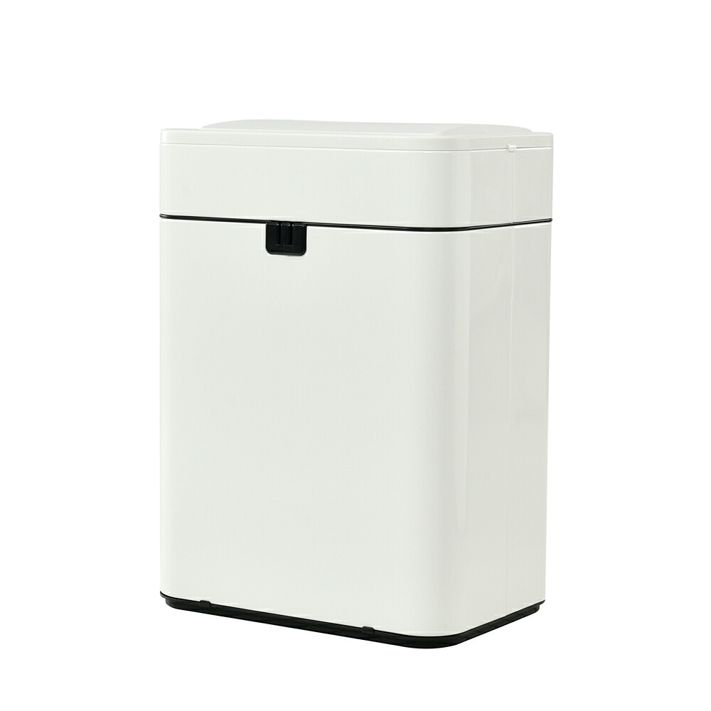 【15％OFF★24H限定】【新品登場】センサー式ゴミ箱 上向き 自動開閉ゴミ箱 50L ふた付き ダストボックス ホワイト 人気｜LEDミラー専門店 ミルオ君の鏡工房