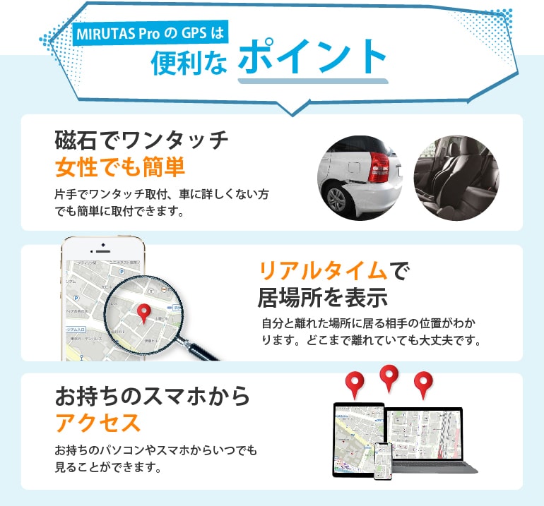 メーカー公式ショップ ミルタスgpsネクストprogps発信機 車の追跡 探偵が実際に使っているgps リアルタイム追跡 車に簡単取付 自動追跡で使い放題 送料無料 今いる場所がスマホでわかる Gps発信機 Gps浮気 Gps追跡 Gps小型 Gps車 Gps ジーピーエスミルタス Gpsネクスト