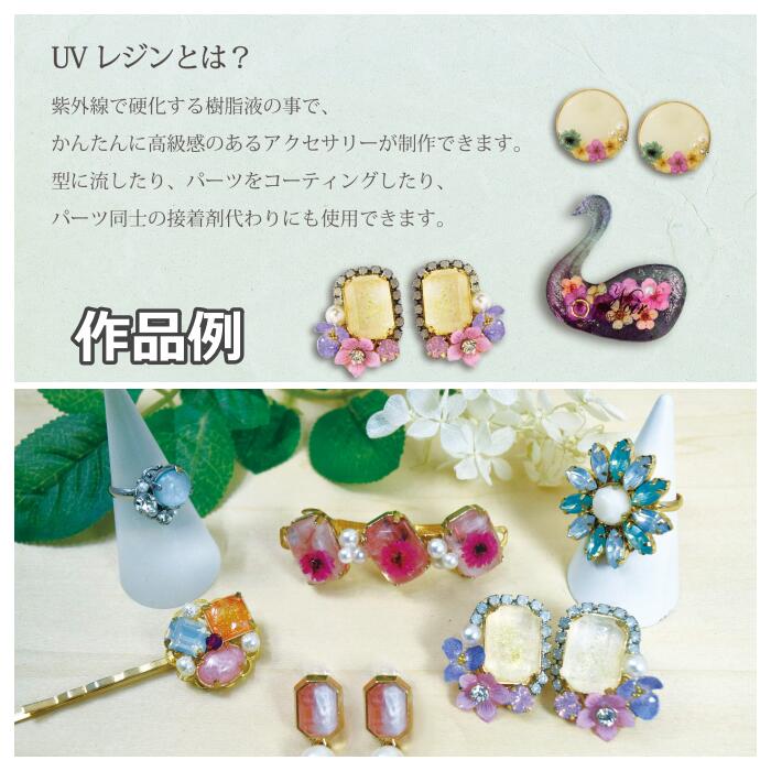 楽天市場 5 Offクーポン配布 レジン液 セット Uvレジン キラキラパーツ ドライフラワー Uv樹脂 25g 3本清原 まとめ買い 送料無料 レジン封入 おすすめ 日本製 アクセサリー Craftラボ 美ryoku