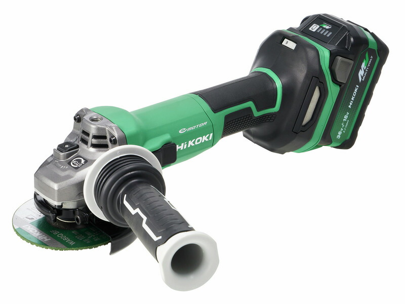 [フルセット品] HiKoki｜ハイコーキ 18V 100粍申し受ける式レコード盤粉砕機（打ちきり付） G1810DB-2XPZ 本体+独居室BSL36A18X2台+申し受ける器UC18YDL2+取り合わせ容れもの3付 生産物吊りひも57803410