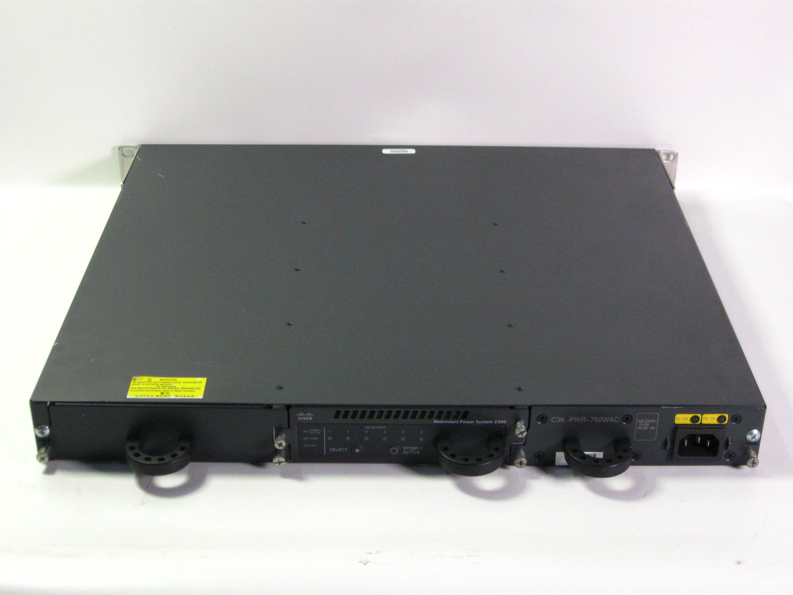 【中古】▽Cisco Redundant Power System 2300 PWR-RPS2300 V02 ワット数取り合わせ 中古 シスコ C3K-PWR-750WAC 余ったワット数取り合わせ