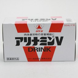 【他商品同梱不可】【指定医薬部外品】アリナミンV [50ml&times;10本] &times;5個セット【1梱包/50本まで】【ケース販売】｜ビタミンハウス支店ミサワ薬局