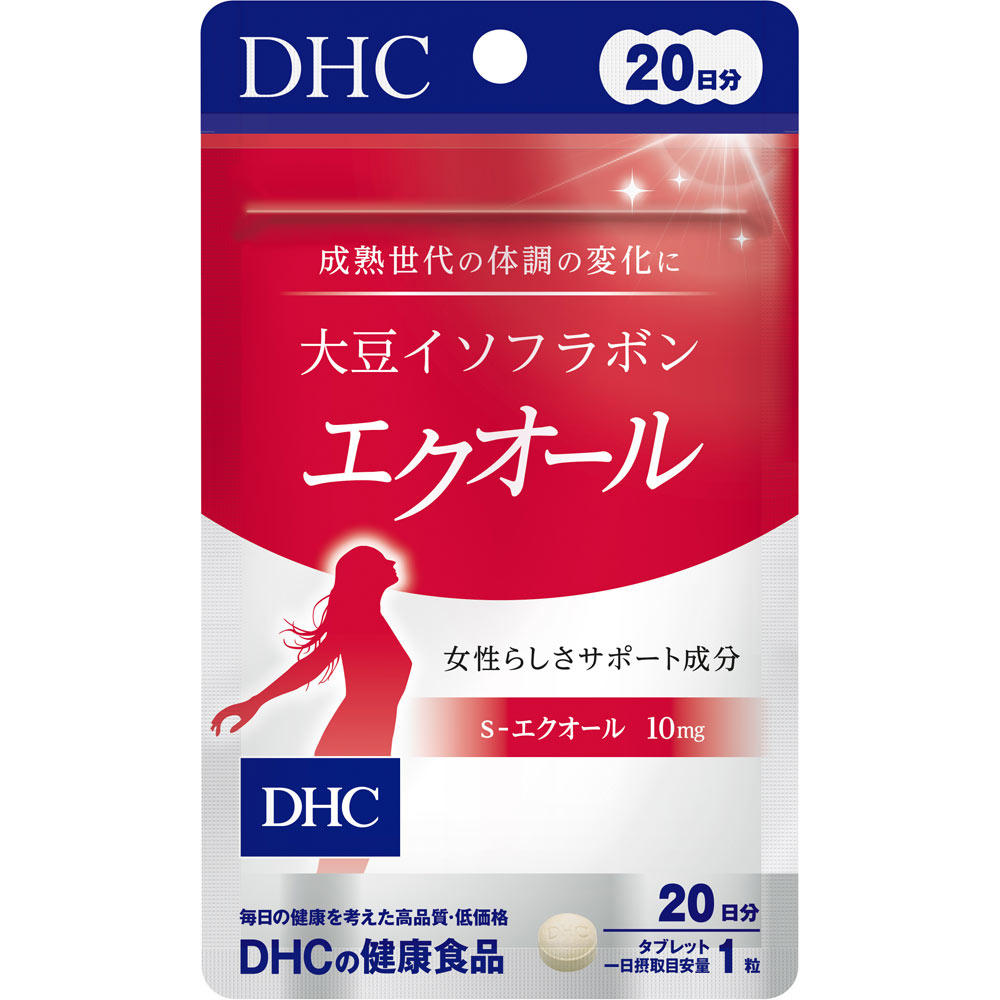 780円 【50％OFF】 DHC 大豆イソフラボンエクオール20日分 20粒