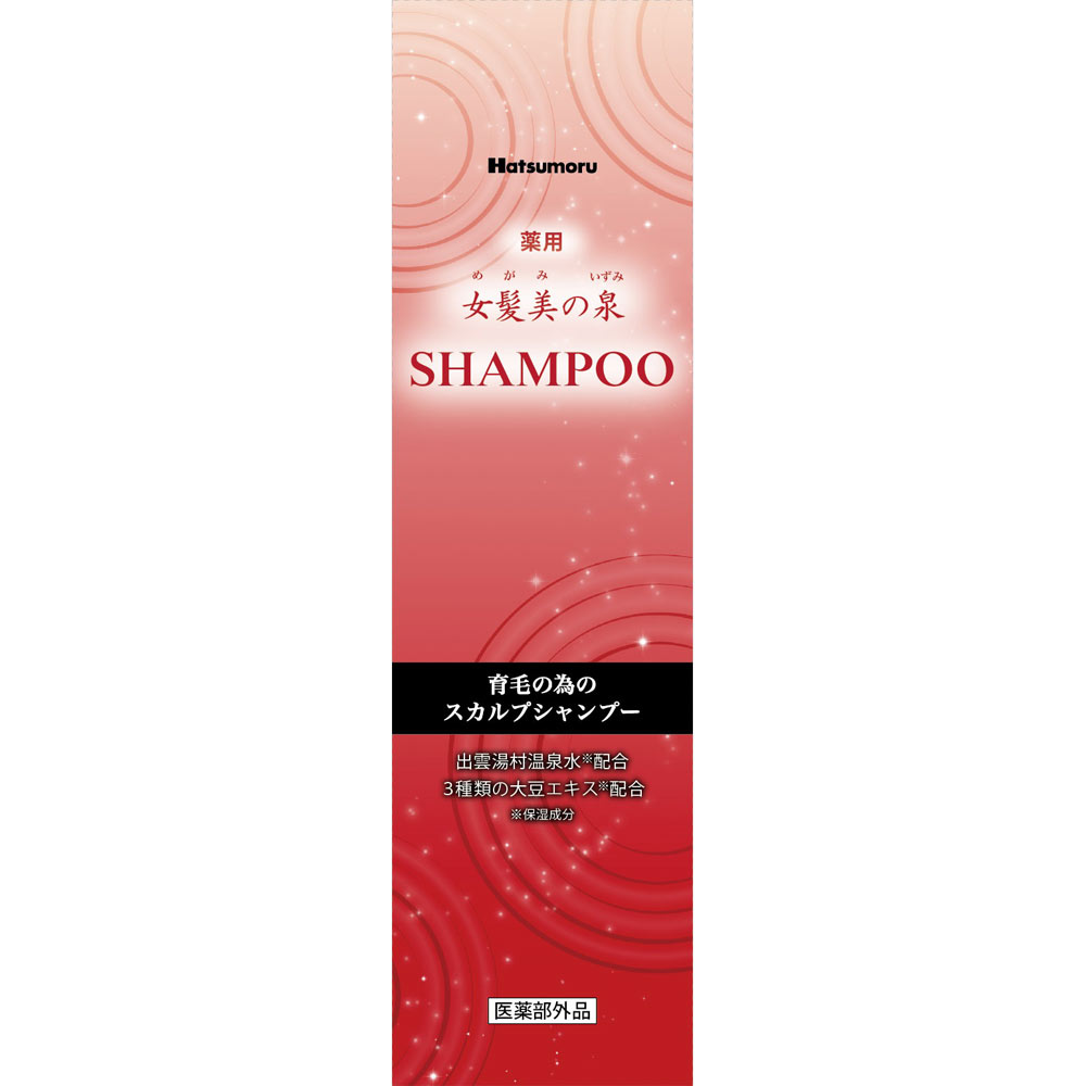 【医薬部外品】薬用 女髪美の泉 シャンプー 300ml ３６個セット ハツモール