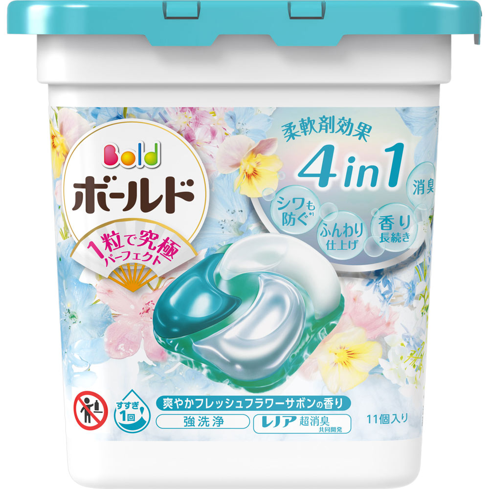 楽天市場】P&G ボールドジェルボール 4D爽やかフレッシュ